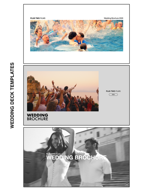 Wedding deck template